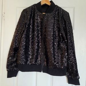 Sequins bomber